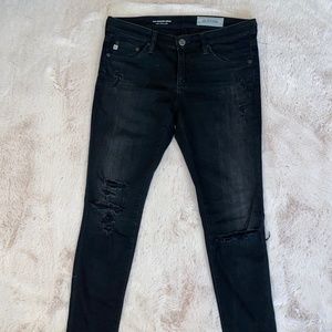 AG ADRIANO GOLDSCHMIED Black Jeans